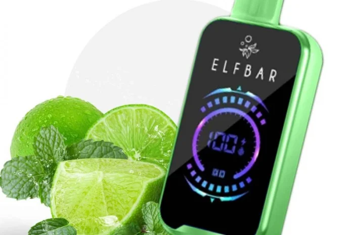 Електронная сигарета Elf Bar Raya 20000 (Лимон-Мята)- фото № 1