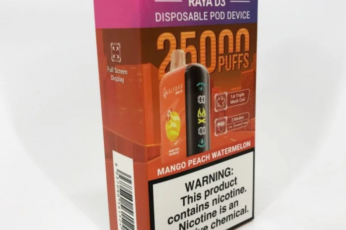 Манго•Персик•Кавун ••• Сигарета ELF BAR 25000 тяг- фото № 2