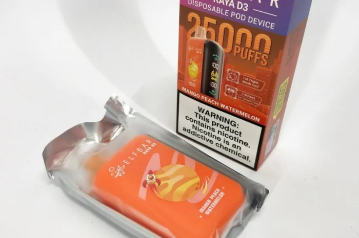 Манго•Персик•Кавун ••• Сигарета ELF BAR 25000 тяг- фото № 3