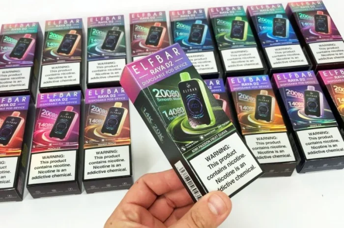 Електронная сигарета Elf Bar Raya 20000 (Персик)- фото № 3