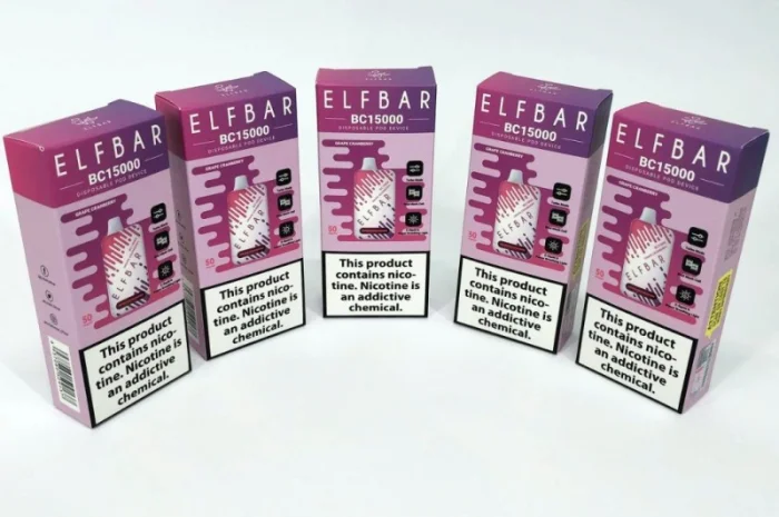 Е-сигарета ELF BAR 5% 15000 тяг, Виноград Журавлина- фото № 3