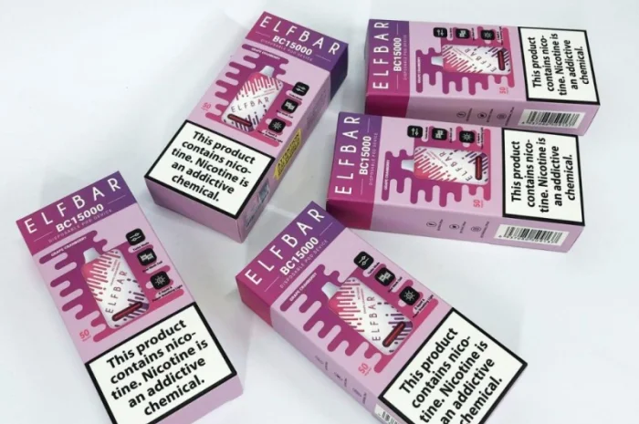 Е-сигарета ELF BAR 5% 15000 тяг, Виноград Журавлина- фото № 5