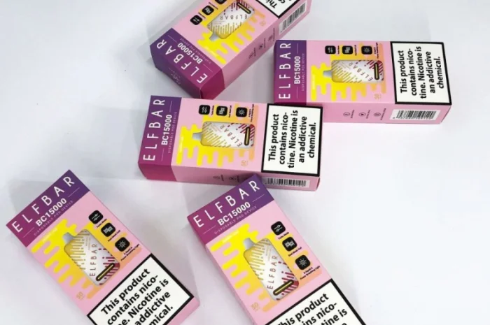 Ел. сигарета ELF BAR 5% 15000 тяг, Вишня-Лайм- фото № 3