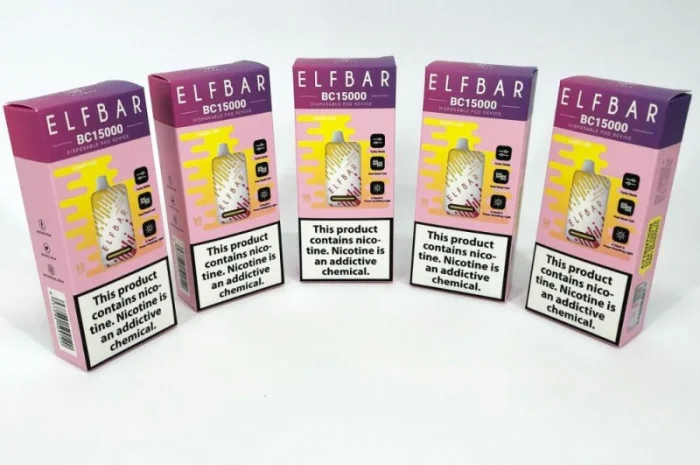 Ел. сигарета ELF BAR 5% 15000 тяг, Вишня-Лайм- фото № 5