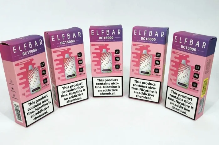 Е-сигарета ELF BAR 5% 15000 тяг, Полуниця Ківі- фото № 3