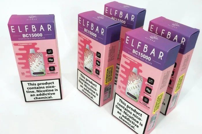 Е-сигарета ELF BAR 5% 15000 тяг, Полуниця Ківі- фото № 4