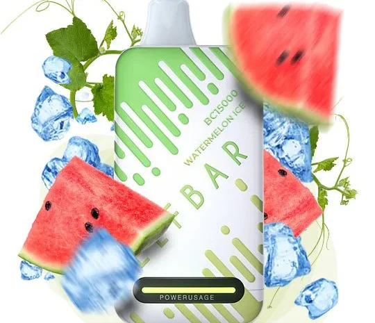 Е-сигарета ELF BAR 5% 15000 тяг, Льодяний Кавун- фото № 1