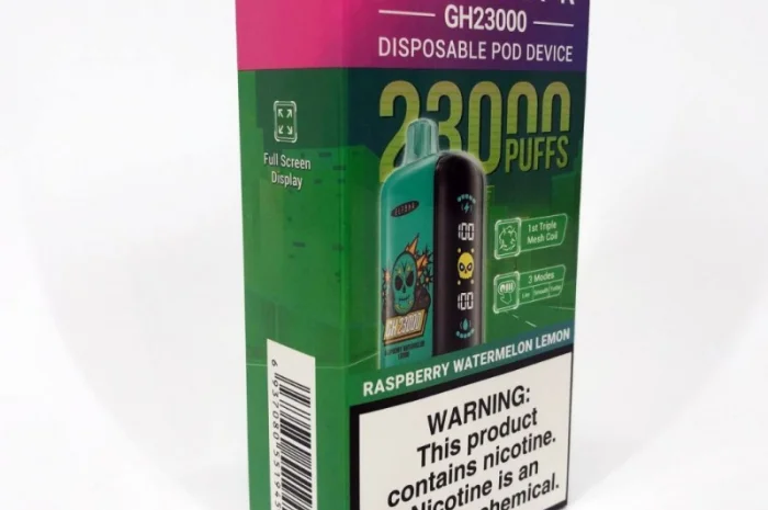 Електрона сигарета ELF BAR GH 5% 23000 тяг, Малина Кавун Лимон- фото № 3