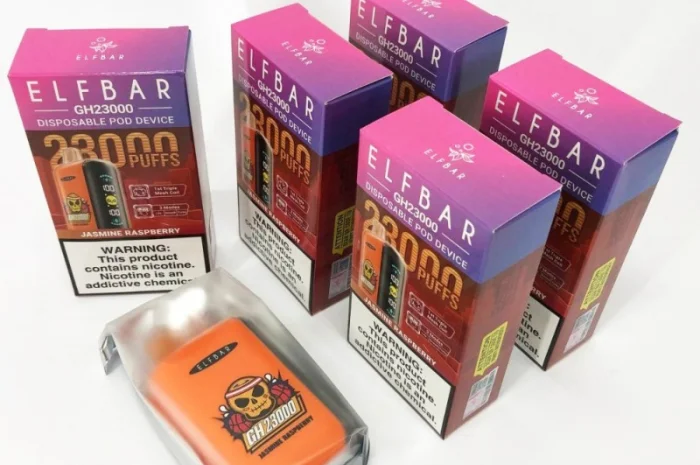 ПОД система ELF BAR GH 5% 23000 тяг, Жасмин Малина- фото № 5