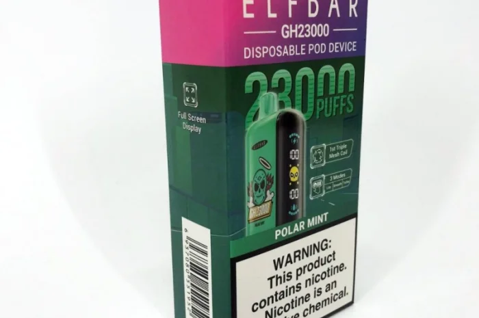 POD система ELF BAR 5% 23000 тяг, Полярна Мята- фото № 5