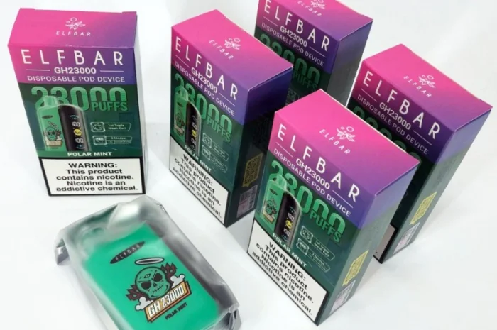 POD система ELF BAR 5% 23000 тяг, Полярна Мята- фото № 6