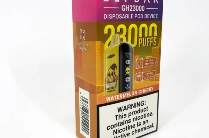 Кавун Вишня ••• Сигарета ELF BAR 23000 тяг 5%- фото № 3