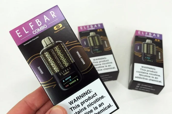 POD система ELF BAR 25000 тяг. Перемикання смаків. Виноград<=>Мускат- фото № 2