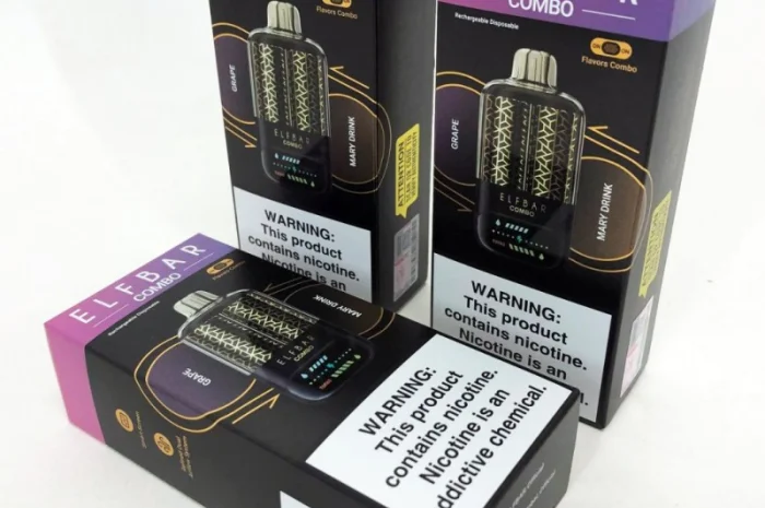 POD система ELF BAR 25000 тяг. Перемикання смаків. Виноград<=>Мускат- фото № 3