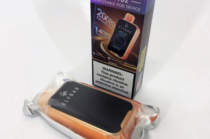 Електрона сигарета ElfBar Raya 20000 тяг •Манго•- фото № 2