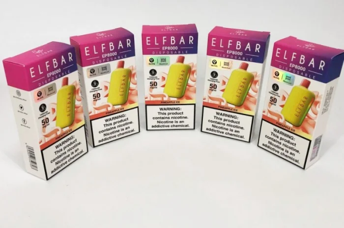 ПОД-система Elf Bar EP 8000 тяг, 5% :::Ананас з льодом- фото № 2