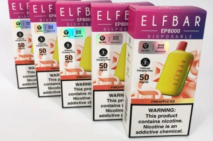 ПОД-система Elf Bar EP 8000 тяг, 5% :::Ананас з льодом- фото № 3