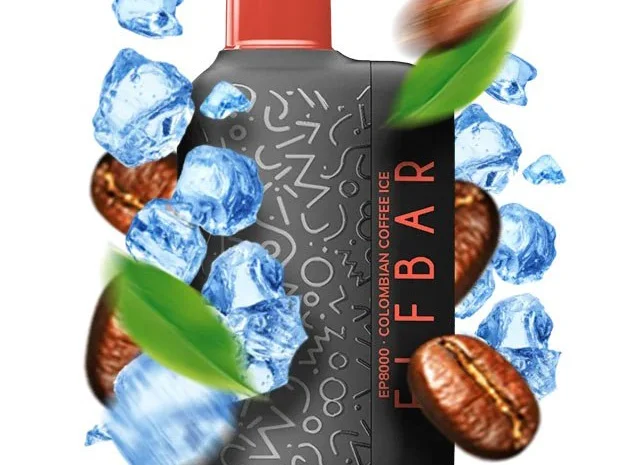 ПОД-система Elf Bar EP 8000 тяг, 5%:::Колумбійська кава з льодом- фото № 1