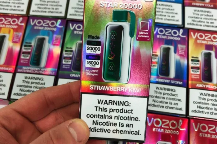 Сигарета Vozol Star 20000 тяг • Полуниця • Ківі •- фото № 3