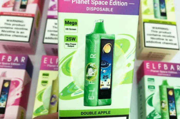 Сигарета ELFBAR Planet 25000 тяг ••• Подвійне Яблуко- фото № 2