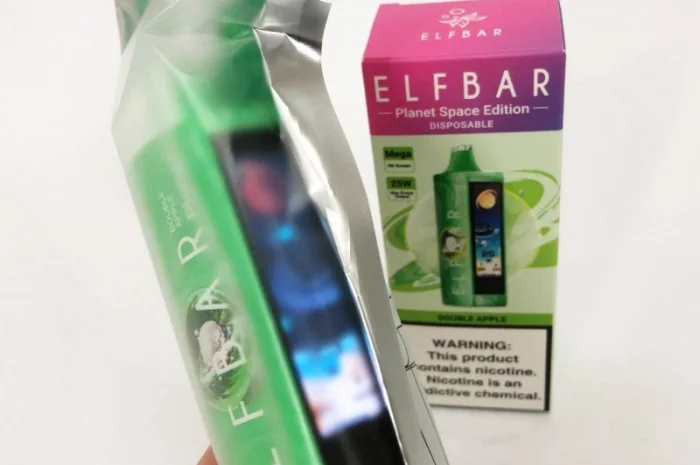 Сигарета ELFBAR Planet 25000 тяг ••• Подвійне Яблуко- фото № 3