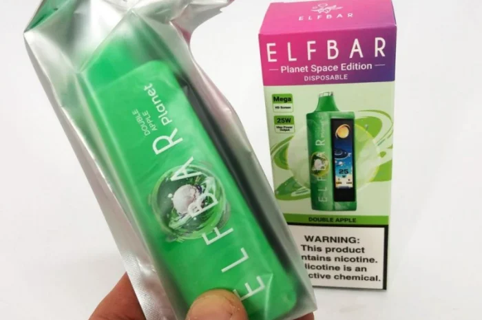 Сигарета ELFBAR Planet 25000 тяг ••• Подвійне Яблуко- фото № 5