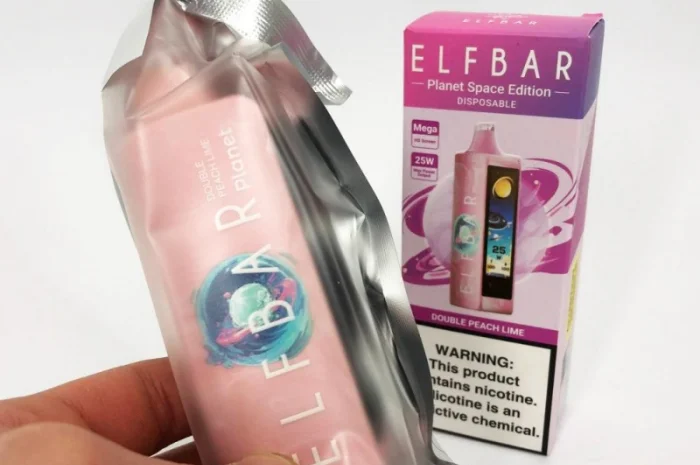 Сигарета ELFBAR Planet 25000 тяг ••• Подвіний Персик з Лаймом- фото № 3