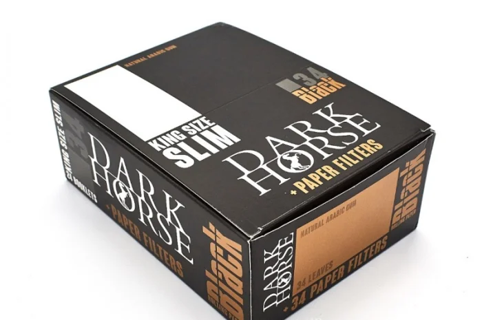 Папір для самокруток Слім Dark Horse King Size Black 2-4180- фото № 4