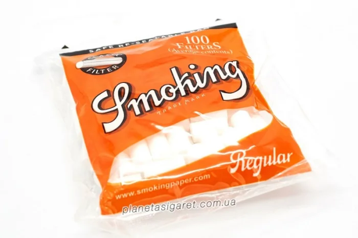 Фільтри Smoking Regular 8 мм, 100 штук 2-4902- фото № 1