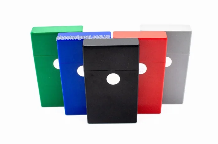 Пластиковий портсигар Слім 6-0801- фото № 5