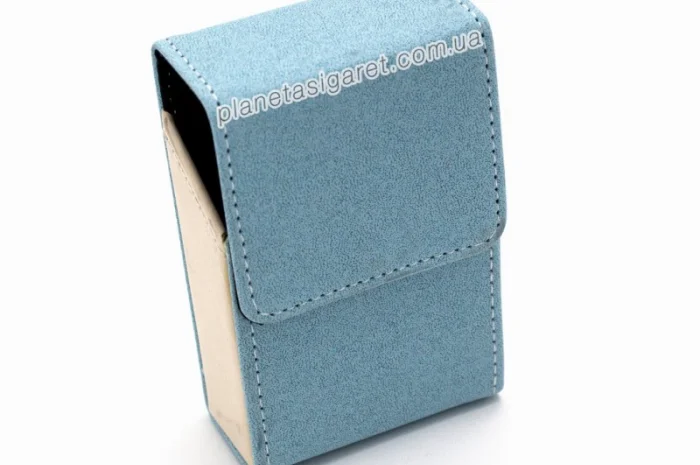 Чохол, портсигар з еко-шкіри для пачки сигарет 6-0851- фото № 5