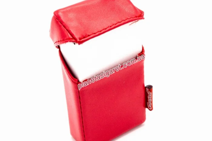 Чохол, портсигар з еко-шкіри під пачку сигарет 6-0852- фото № 1