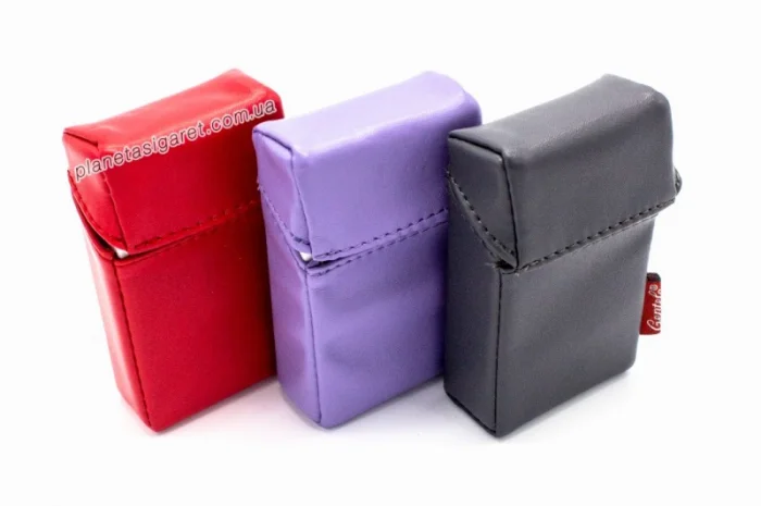 Чохол, портсигар з еко-шкіри під пачку сигарет 6-0852- фото № 5