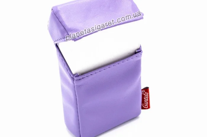 Чохол, портсигар з еко-шкіри під пачку сигарет 6-0852- фото № 4