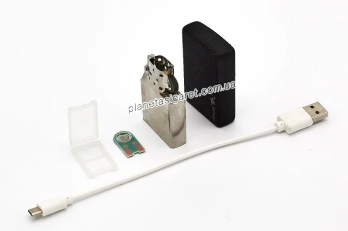 Подарунковий набір JOULE з плазмовою спіральною USB та бензиновою запальничкою 4-6519- фото № 6