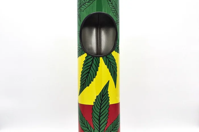 Підлогова самоочисна попільничка-урна висока 6-1417- фото № 1