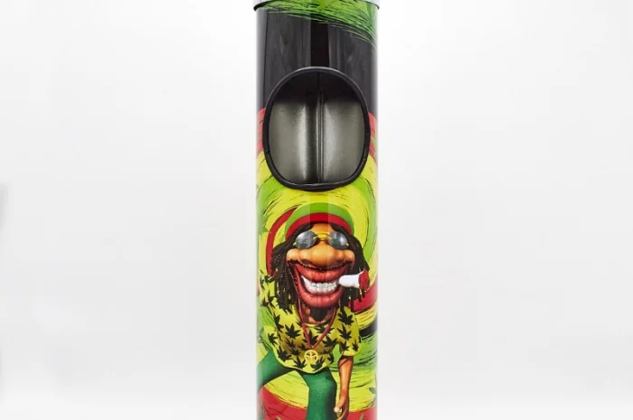 Підлогова самоочисна попільничка-урна висока 6-1419- фото № 1