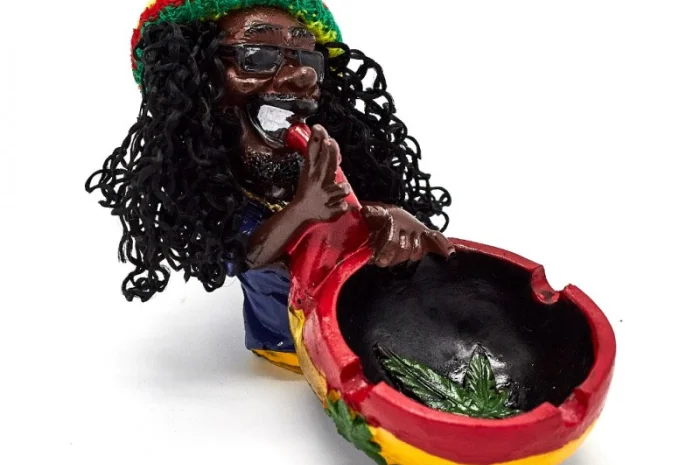 Попільничка керамічна Растаман 6-1476- фото № 1