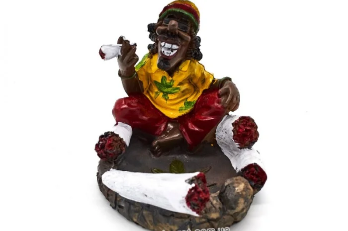 Попільничка керамічна Растаман 6-1478- фото № 1