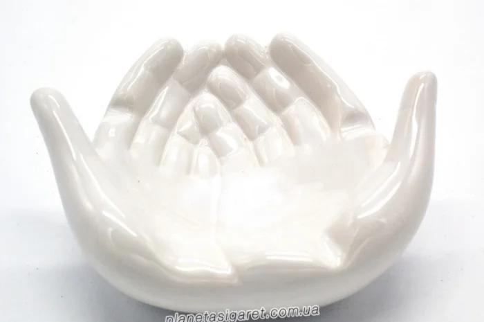 Попільничка керамічна Долоні 6-1511- фото № 1