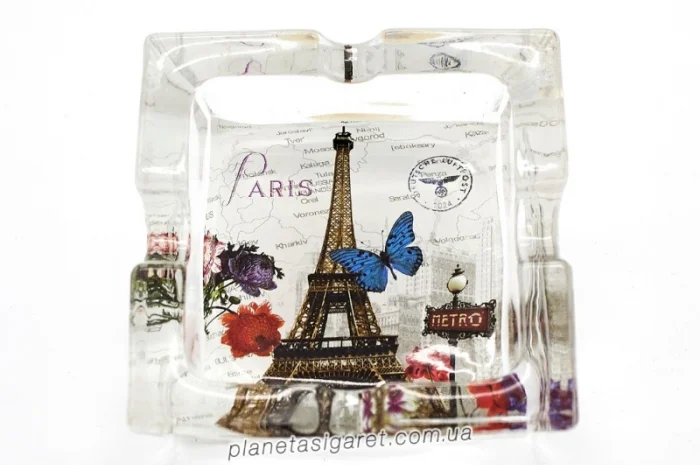 Попільничка скляна Міста 6-1563- фото № 1