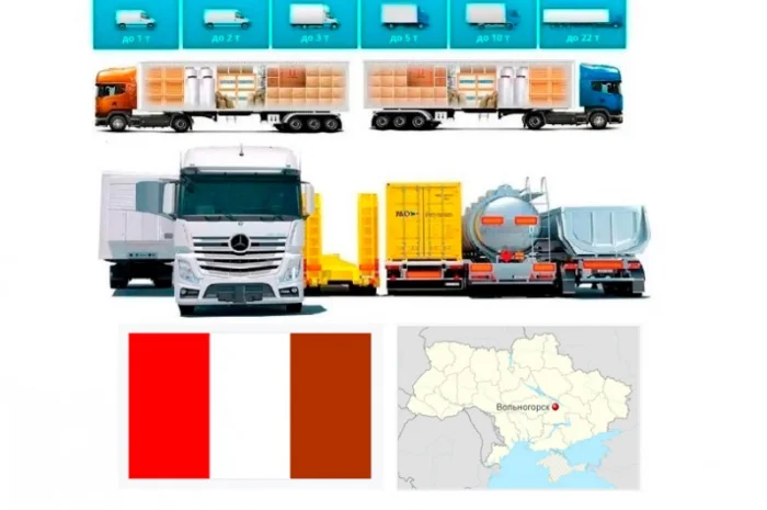 Грузоперевозки от 1 т до 22 т из Вольногорска в Вольногорск- фото № 1