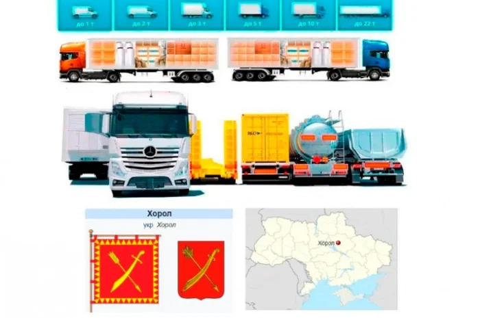 Грузовые перевозки от 1 т до 22 т из Хорола, а также в Хорол и Хоро льский райо н- фото № 1