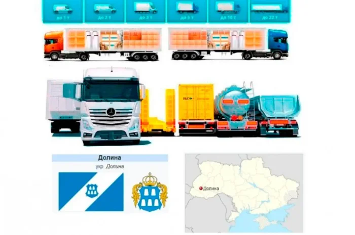 Грузоперевозки от 1 т до 22 т из Долины в Долину- фото № 1