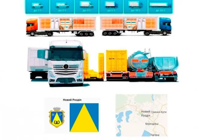 Грузоперевозки от 1 т до 22 т из Нового Раздола в Новый Раздол- фото № 1