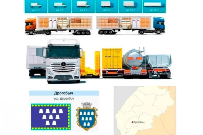 Грузоперевозки от 1 т до 22 т из Дрогобыча, а также в Дрогобыч- фото № 1
