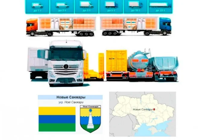 Грузовые перевозки от 1 т до 22 т из Новых Санжар в Новые Санжары и Новосанжа рский райо н- фото № 1