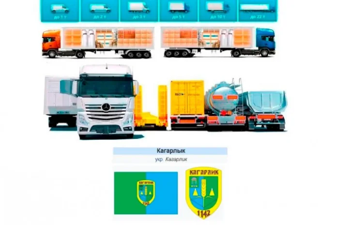 Грузоперевозки от 1 т до 22 т из Кагарлыка в Кагарлык- фото № 1