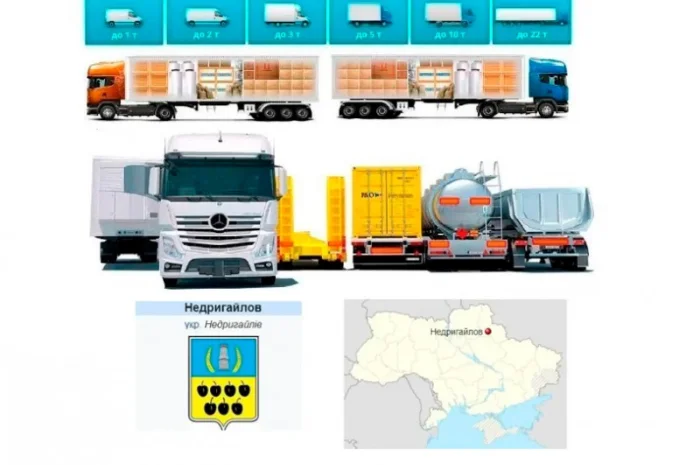 Грузоперевозки от 1 т до 22 т из Шостку, і Шосткинський район- фото № 1