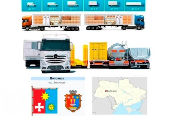Грузоперевозки от 1 т до 22 т из Волочиска в Волочиск- фото № 1